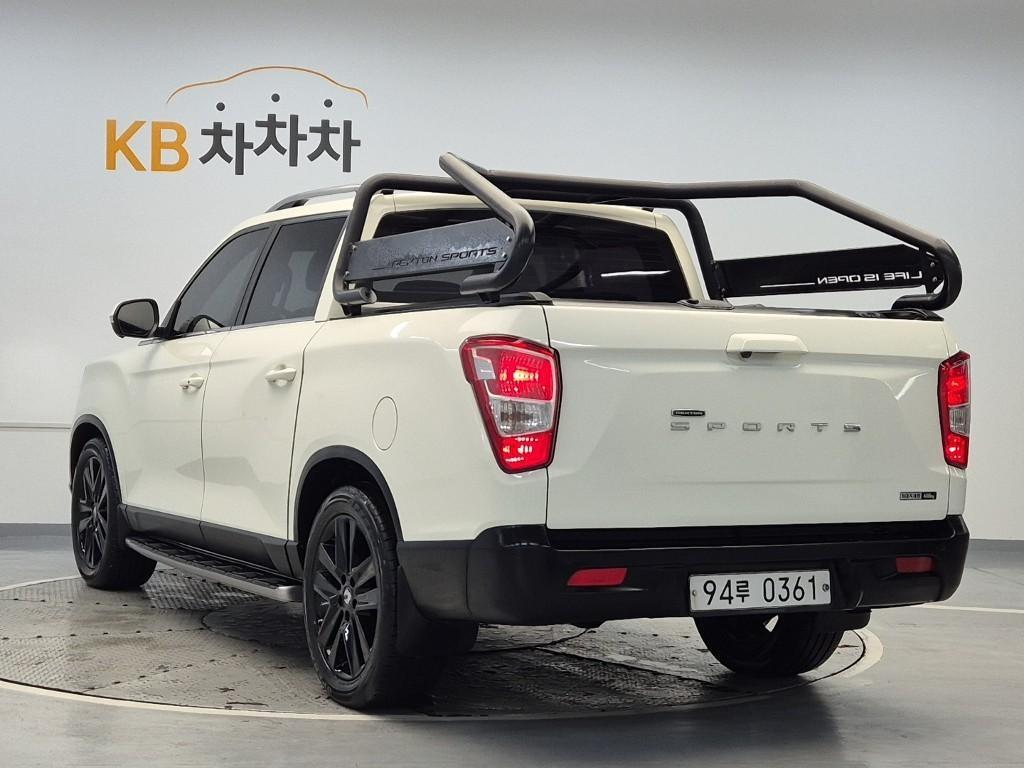 [KG모빌리티(쌍용)] 렉스턴 스포츠 4WD 디젤 2.2 노블레스 (5인승) - 이미지 3