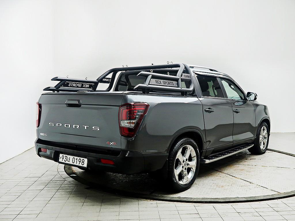 [KG모빌리티(쌍용) ] 더 뉴 렉스턴 스포츠 디젤 2.2 4WD 노블레스 - 이미지 4