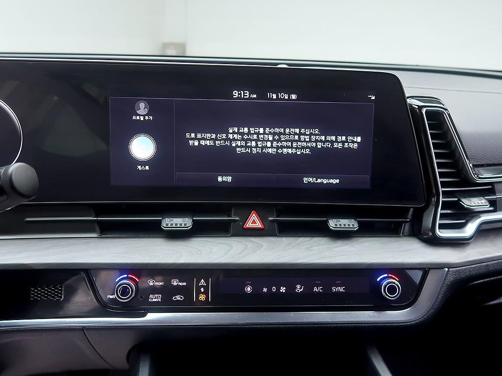 [기아] 스포티지 5세대 (NQ5) 1.6 가솔린 2WD 시그니처 그래비티 - 이미지 9