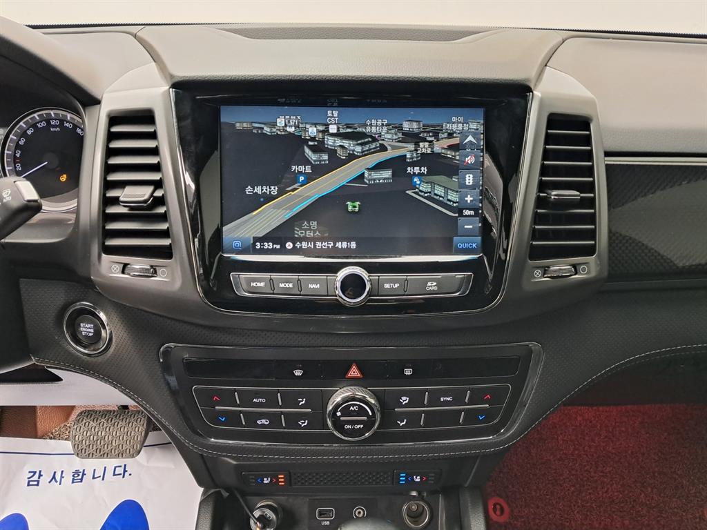 KG모빌리티(쌍용) 더 뉴렉스턴 스포츠 칸 2.2 4WD 프레스티지 - 이미지 3