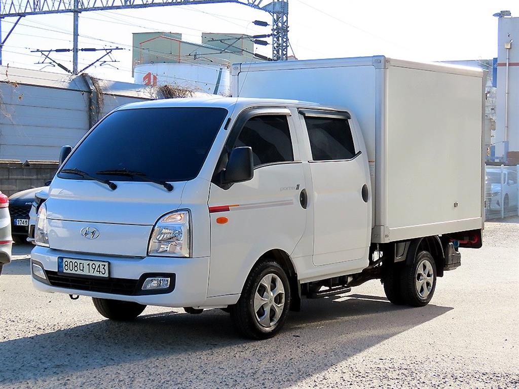 현대 포터II 내장탑차 더블캡 - 이미지 10
