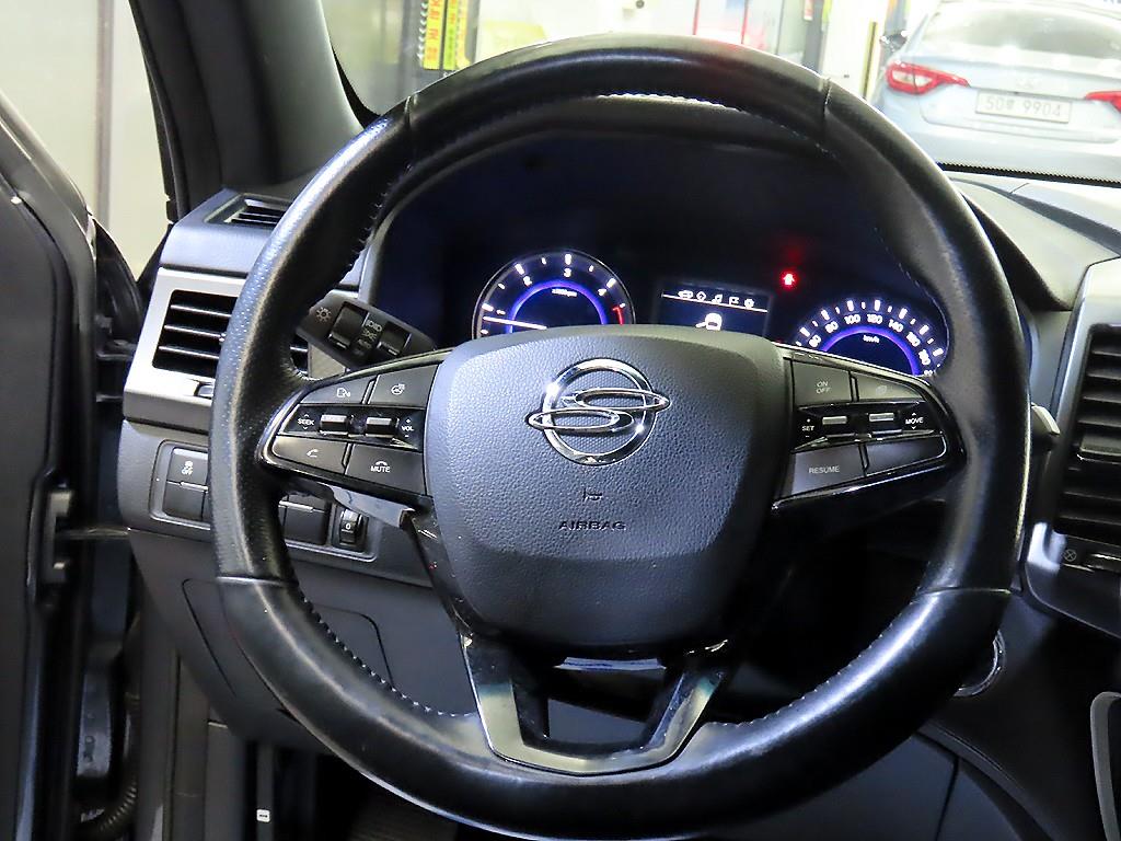 KG모빌리티(쌍용) 더 뉴렉스턴 스포츠 2.2 4WD 와일드 - 이미지 10