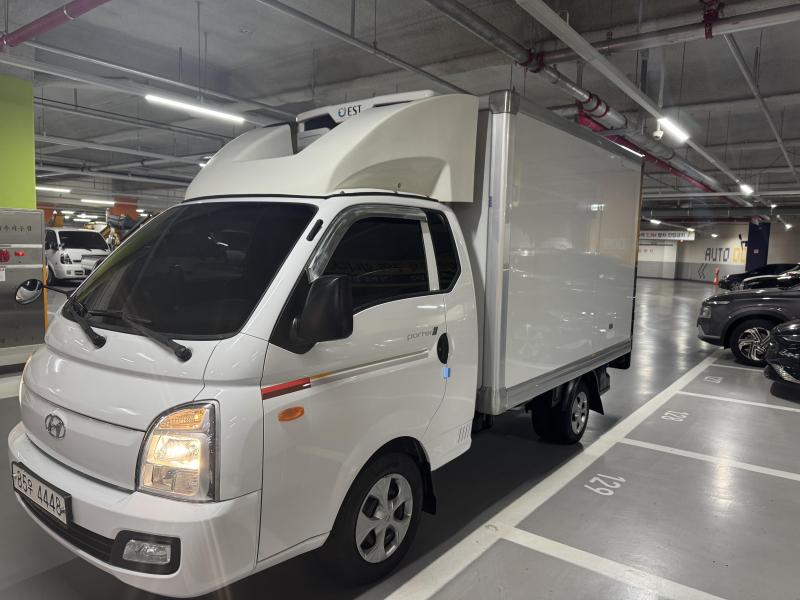 현대 포터II 하이냉동탑차 슈퍼캡 트윈컴프 - 이미지 11