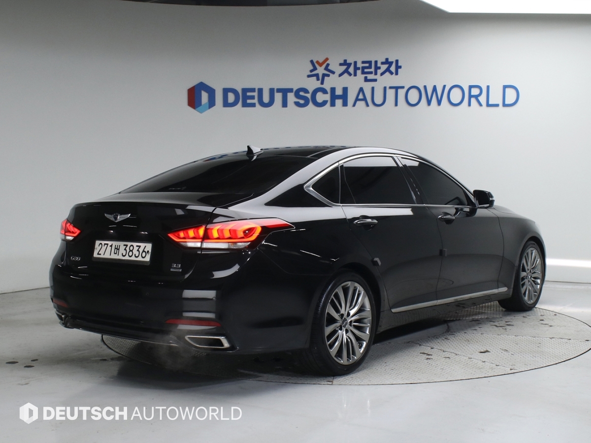 제네시스 G80 3.3 GDi AWD 프리미엄 럭셔리 - 이미지 8