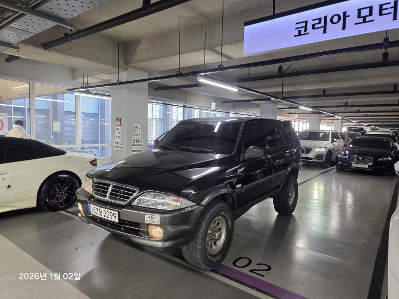 KG모빌리티(쌍용) 무쏘 신형 4WD FX7 최고급형 - 이미지 9