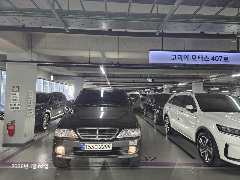 KG모빌리티(쌍용) 무쏘 신형 4WD FX7 최고급형 - 이미지 10