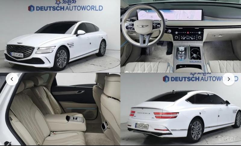 제네시스 뉴 G80 가솔린 2.5 AWD 기본형 - 이미지 15