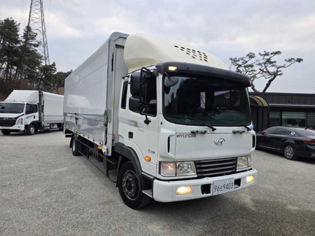 현대 메가트럭 윙바디 5톤