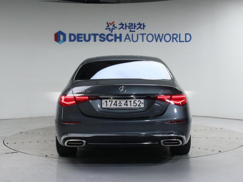 벤츠 S클래스(7세대) 마이바흐 S580 4매틱 메트로폴리탄 나이트워크 - 이미지 3