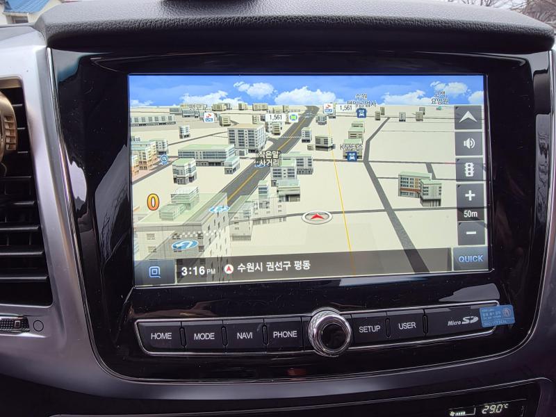 KG모빌리티(쌍용) 올 뉴렉스턴 2.2 4WD 프레스티지 - 이미지 4